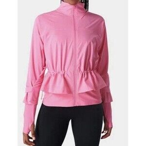 Sweaty Betty Jacket Womens Medium Lightweight Fast Lane Running Thumbholes